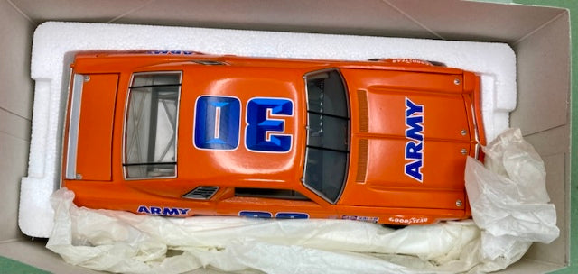 Action 1:24 Dale Earnhardt #30 Army 1976 Chevy Malibu New