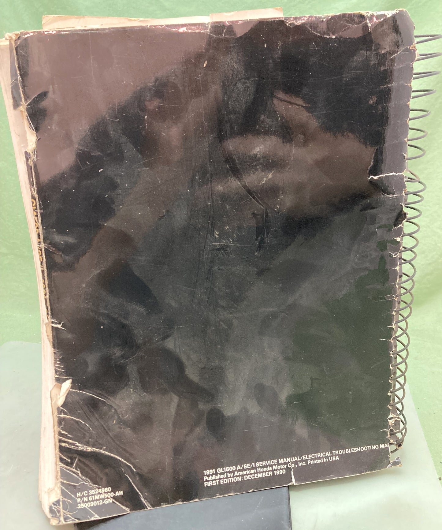 Genuine Honda 61MW500-AH GL1500 Service/Electrical Troubleshooting Manual 1991