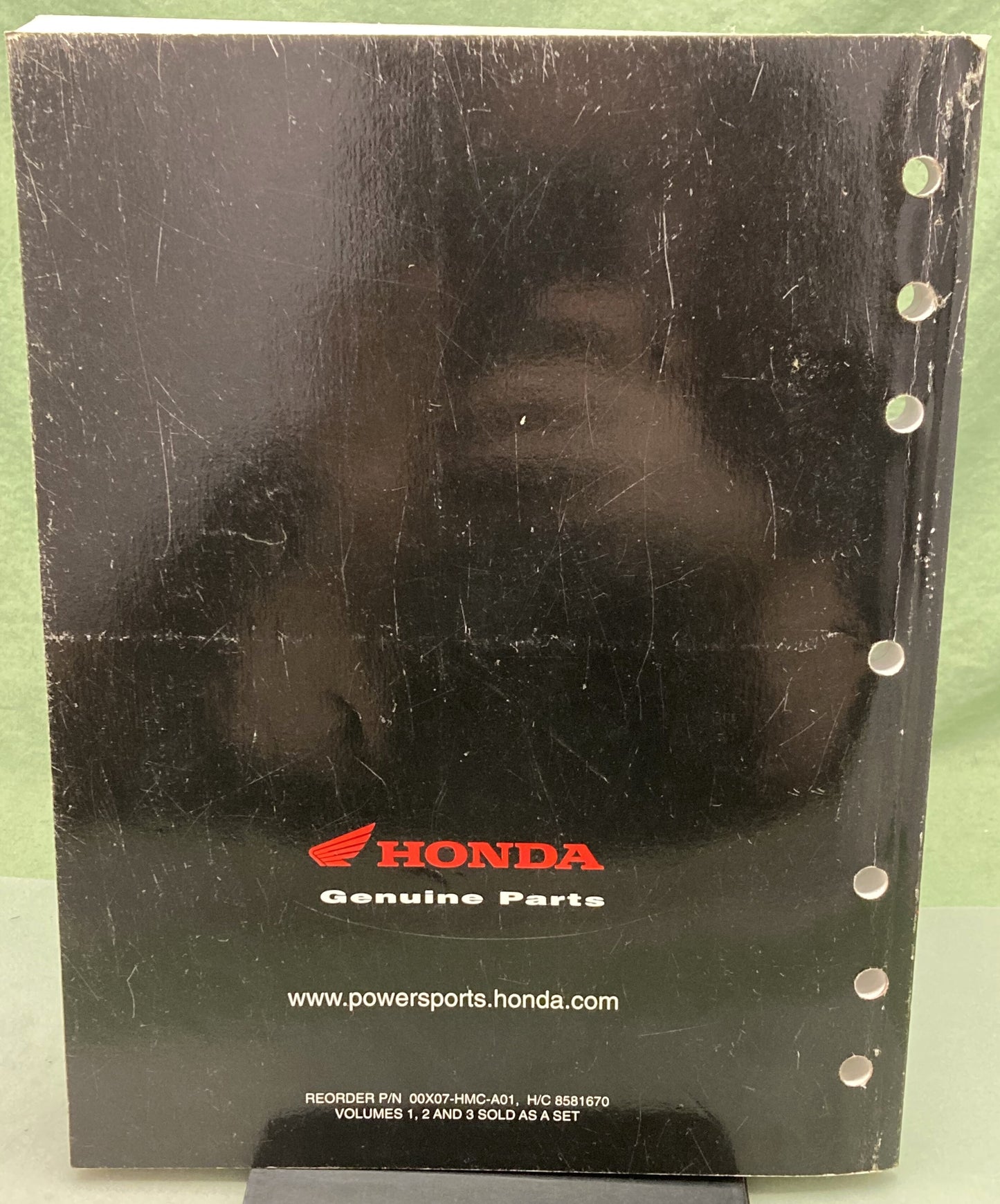 Genuine Honda 00X07-HMC-A01 Dealer Parts Price List 2007