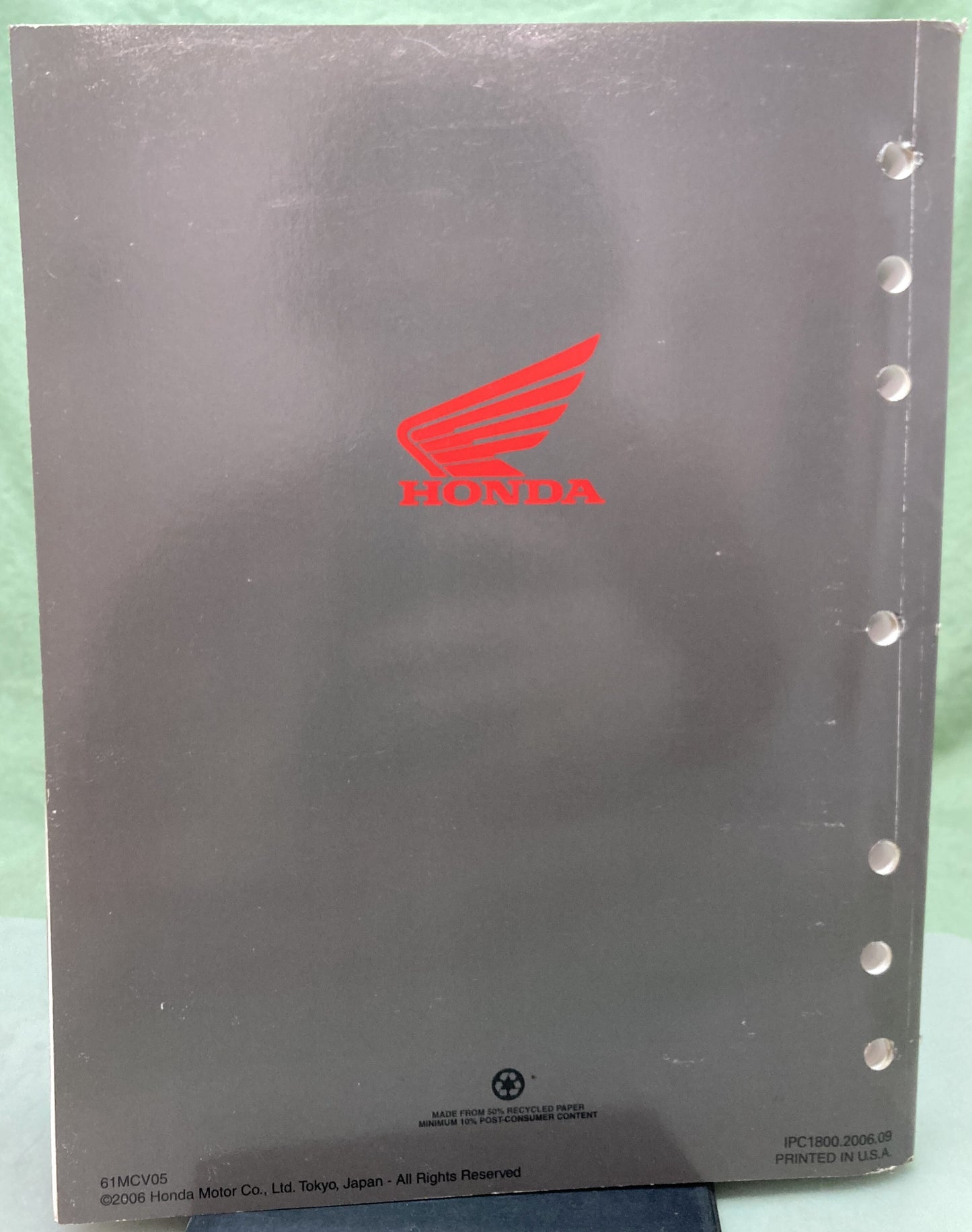 Genuine Honda 61MCV05 VTX1800N/R/S/T Service Manual 2006