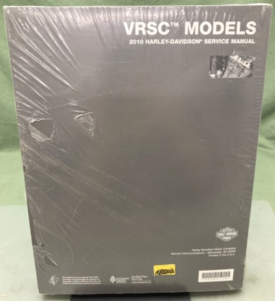 Harley Davidson 99501-10 VRSC Models Service Manual 2010 New Genuine