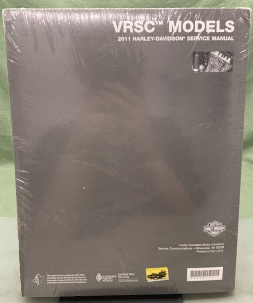 Harley Davidson 99501-11 VRSC Models Service Manual 2011 New Genuine