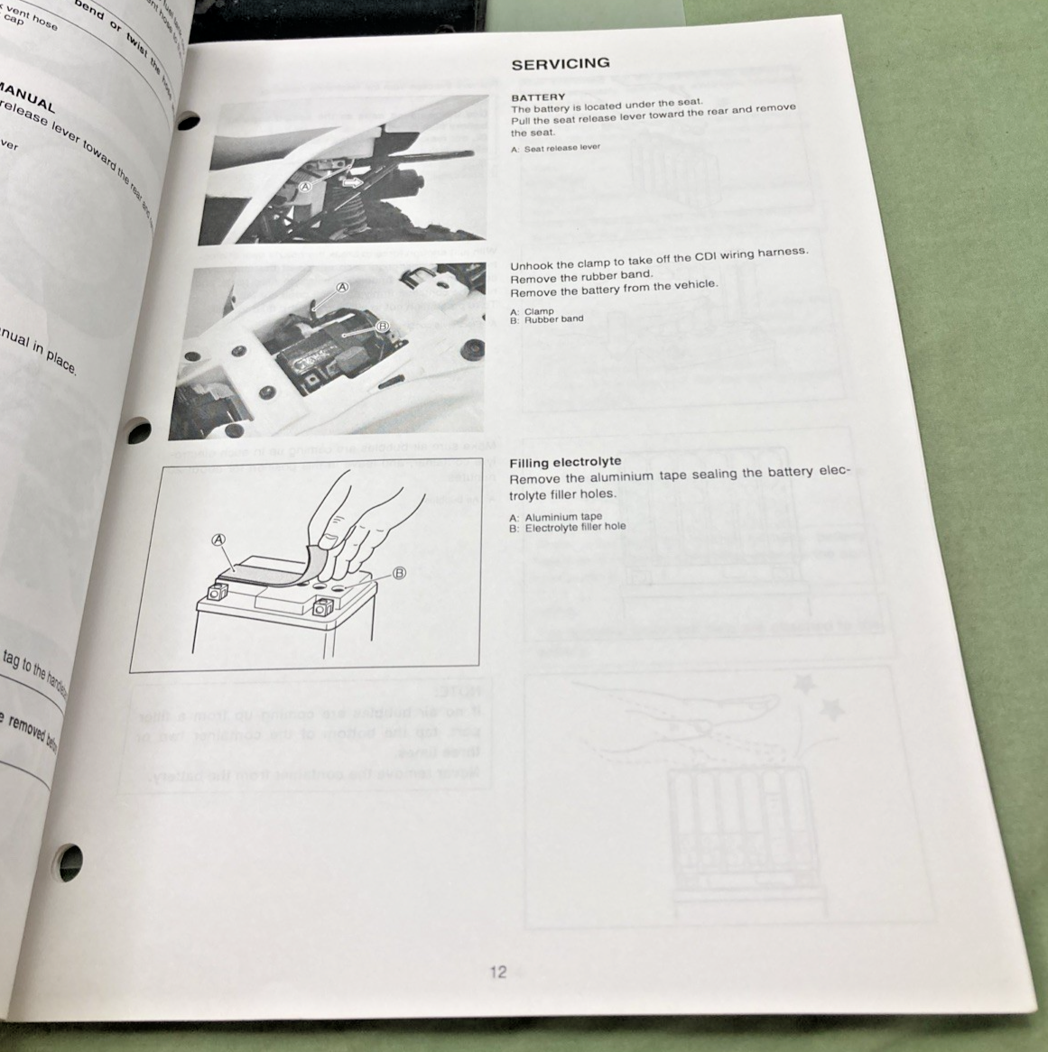GENUINE SUZUKI 99505-01027-03E LT-Z90K7 ASSEMBLY AND PRE DELIVERY SERVICE GUIDE
