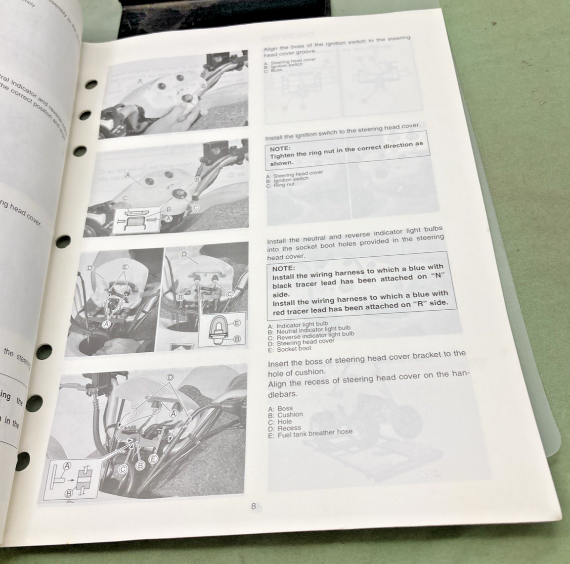 GENUINE SUZUKI 99505-01024-03E LT-Z250K4 ASSEMBLY AND PRE DELIVERY SERVICE GUIDE