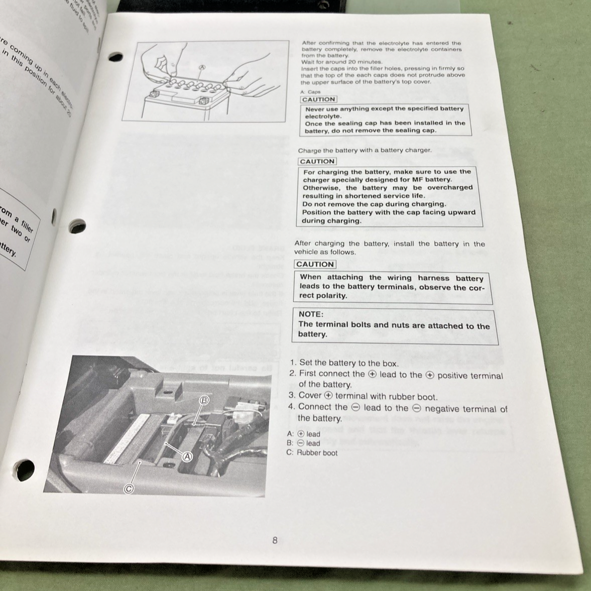 GENUINE SUZUKI 99505-01017-03E LT-A450XK7 ASSY AND PRE DELIVERY SERVICE GUIDE
