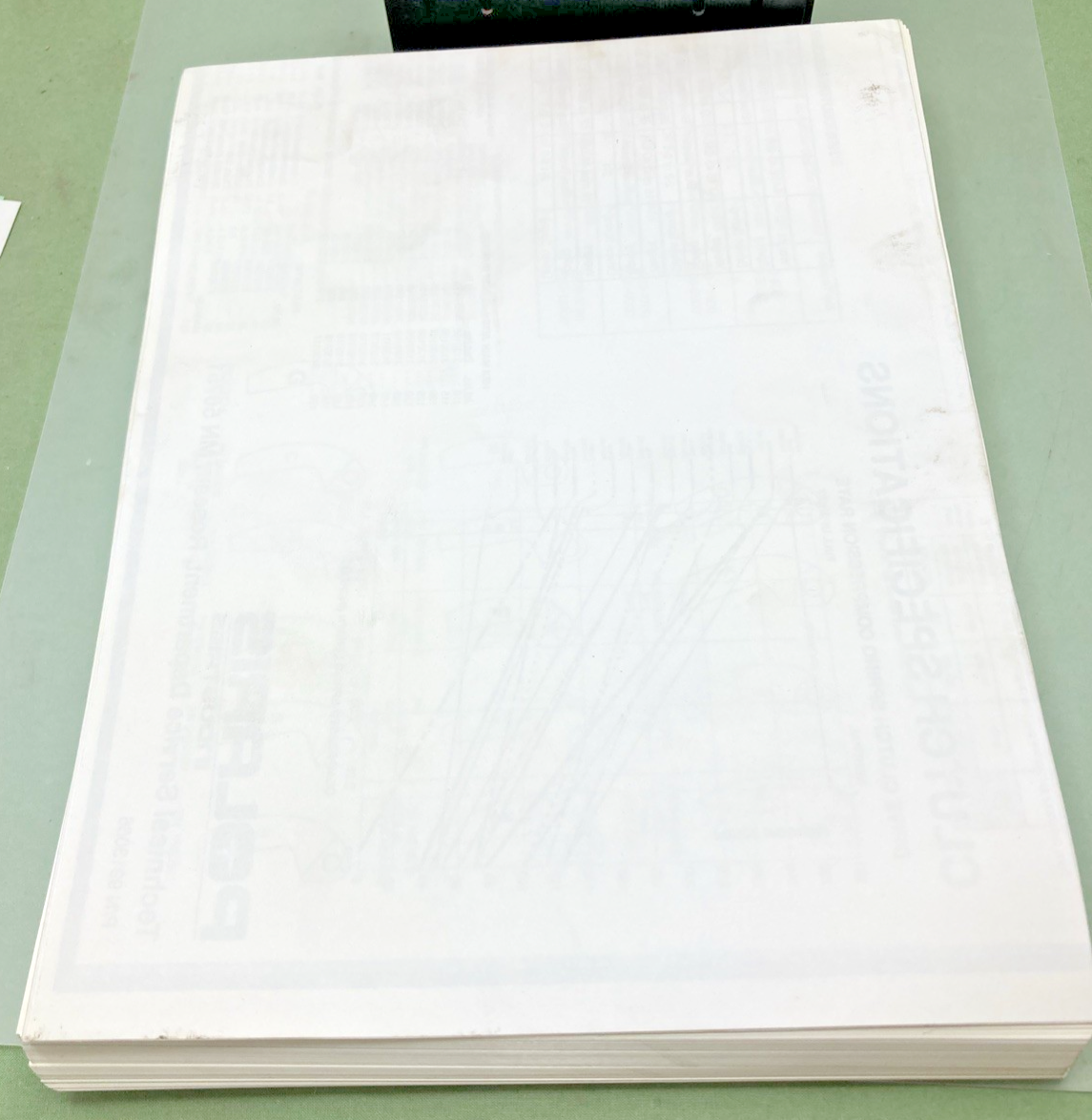 NEW GENUINE POLARIS 9913066 ATV SERVICE MANUAL UPDATE PACKET 1995