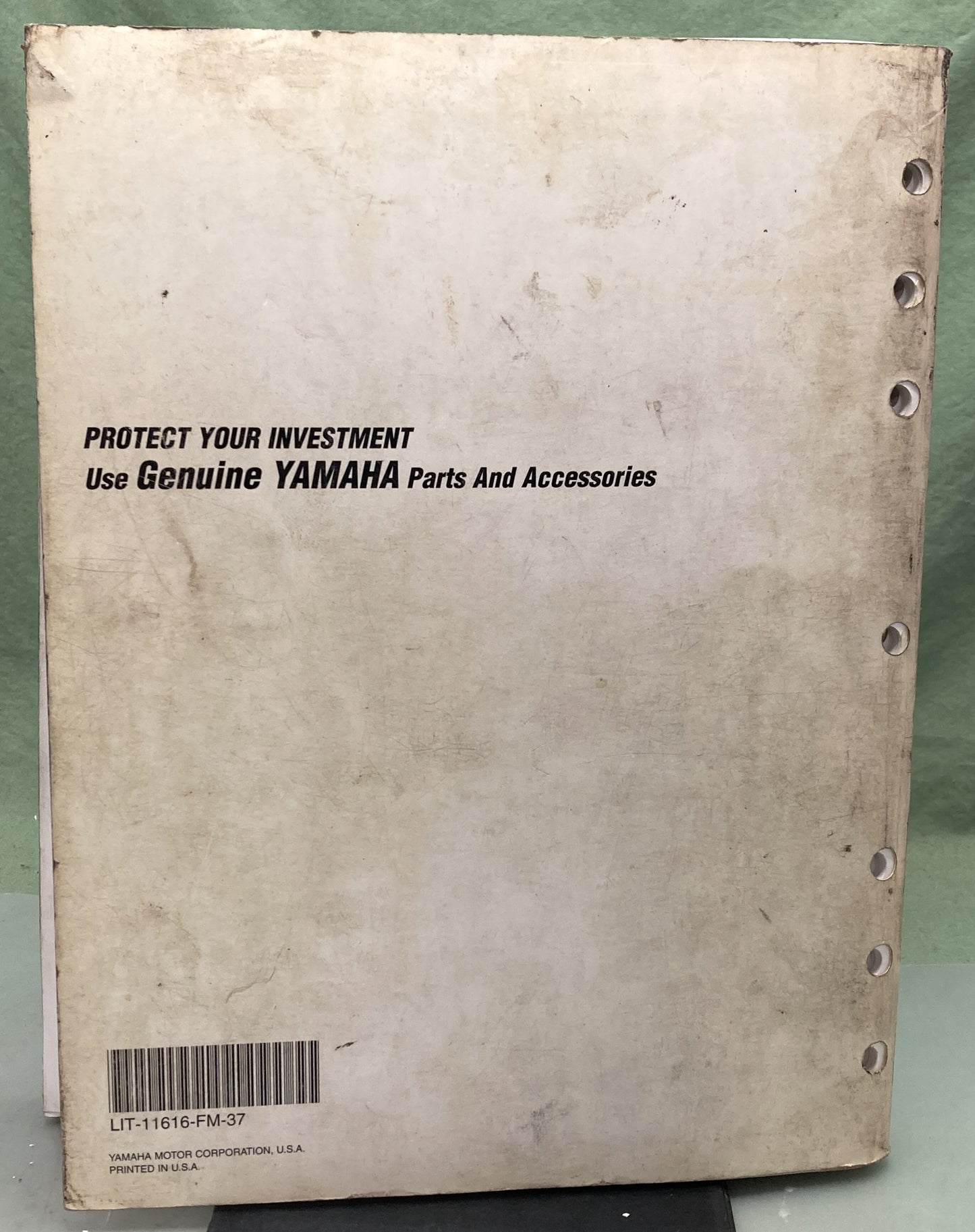 Genuine Yamaha LIT-11616-FM-37 YFM350FW Service Manual 1996