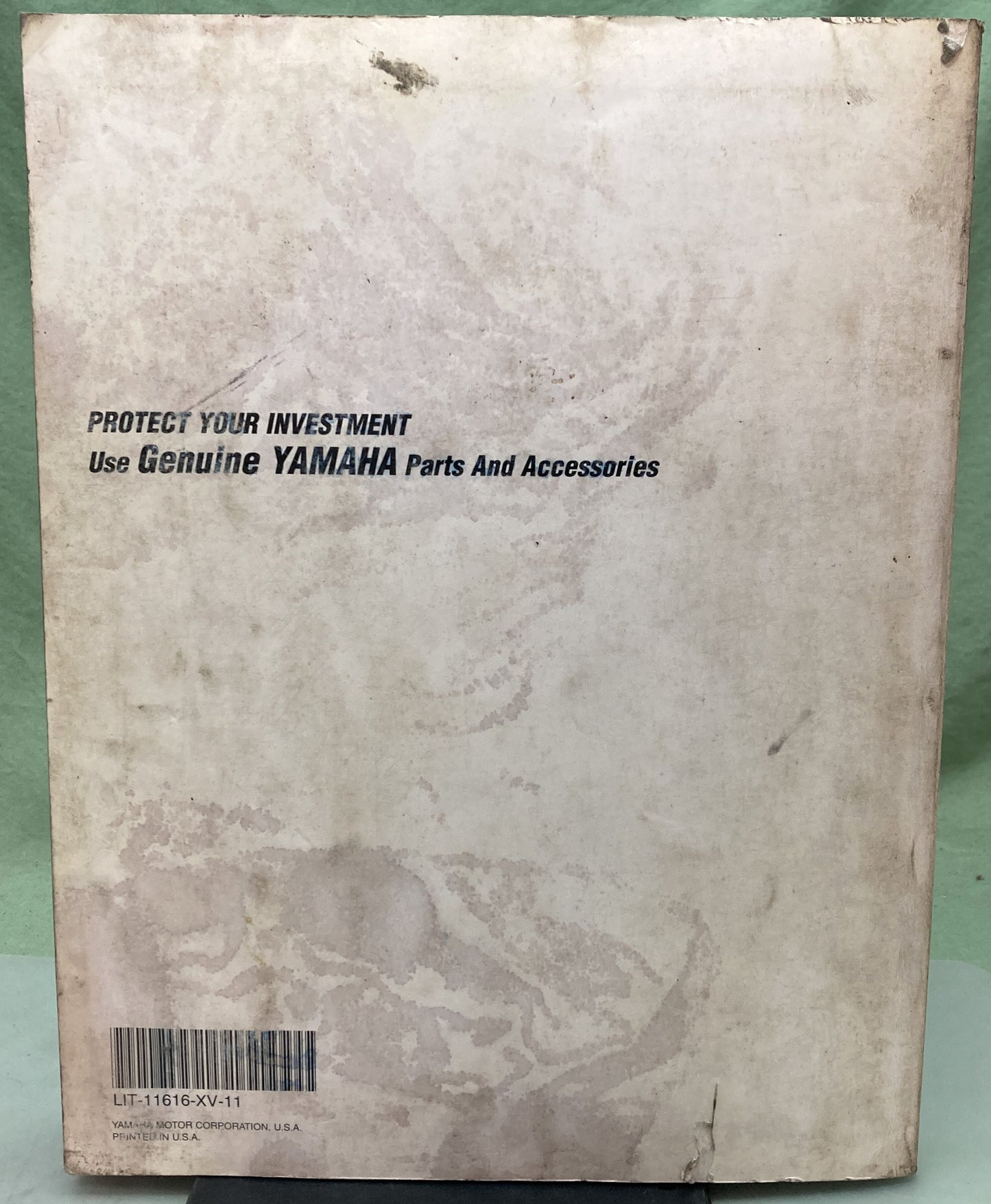 Genuine Yamaha LIT-11616-XV-11 XV700/XV750, XV1000/XV1100 Service Manual 1987
