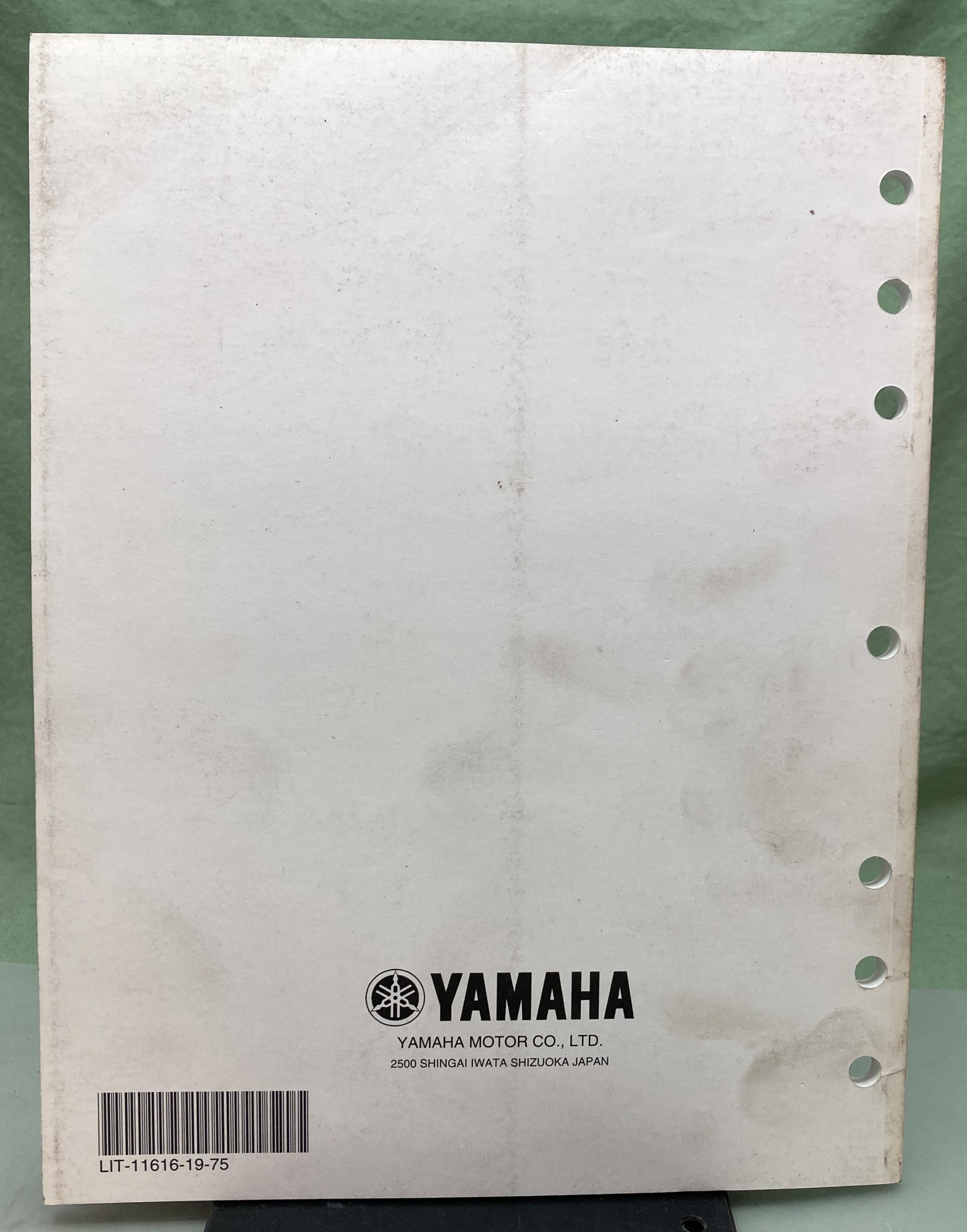 Genuine Yamaha LIT-11616-19-75 YZF-R1V, YZF-R1VC Supp. Service Manual '05