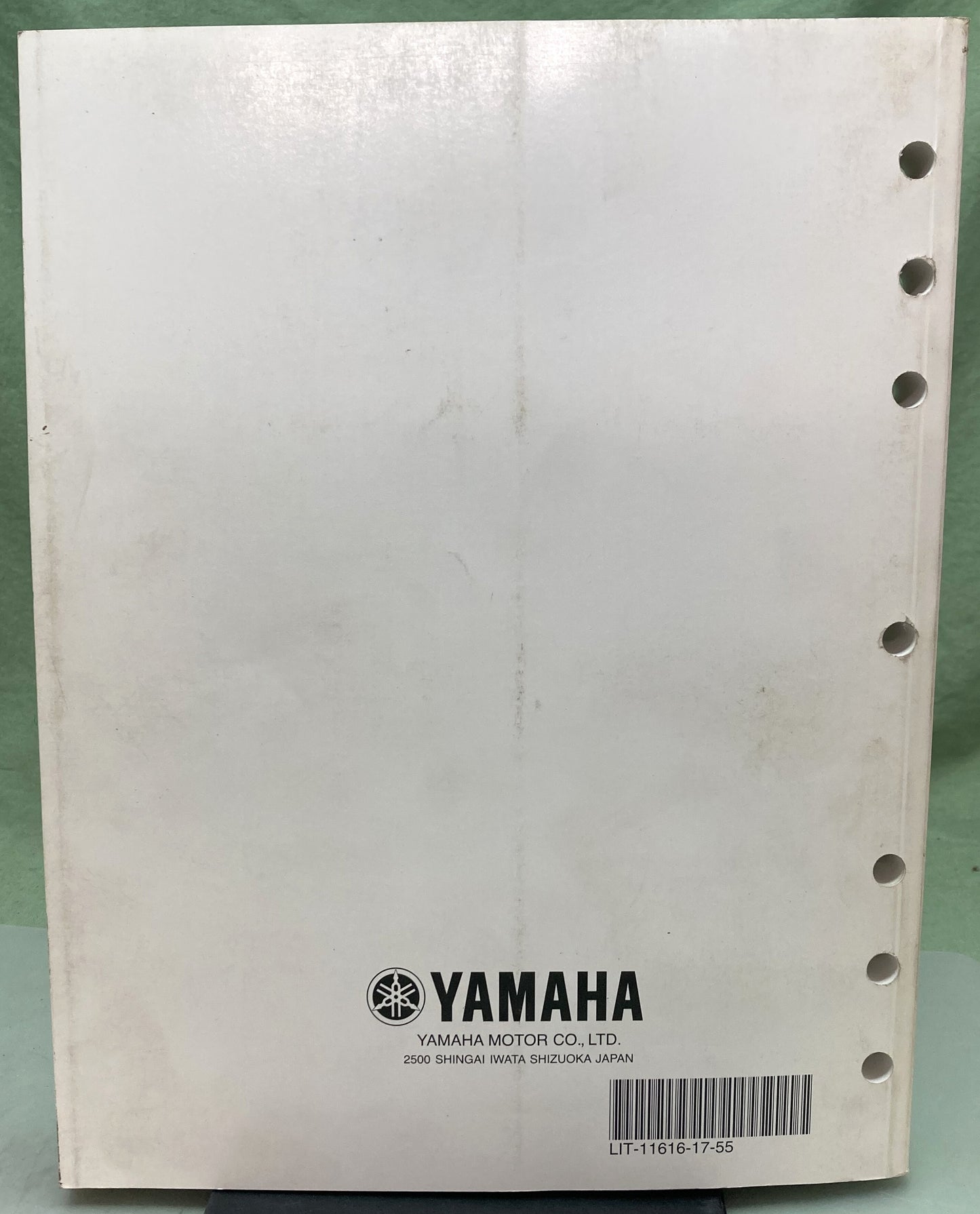 Genuine Yamaha LIT-11616-17-55 YZF-R1S, YZF-R1SC Service Manual 2003