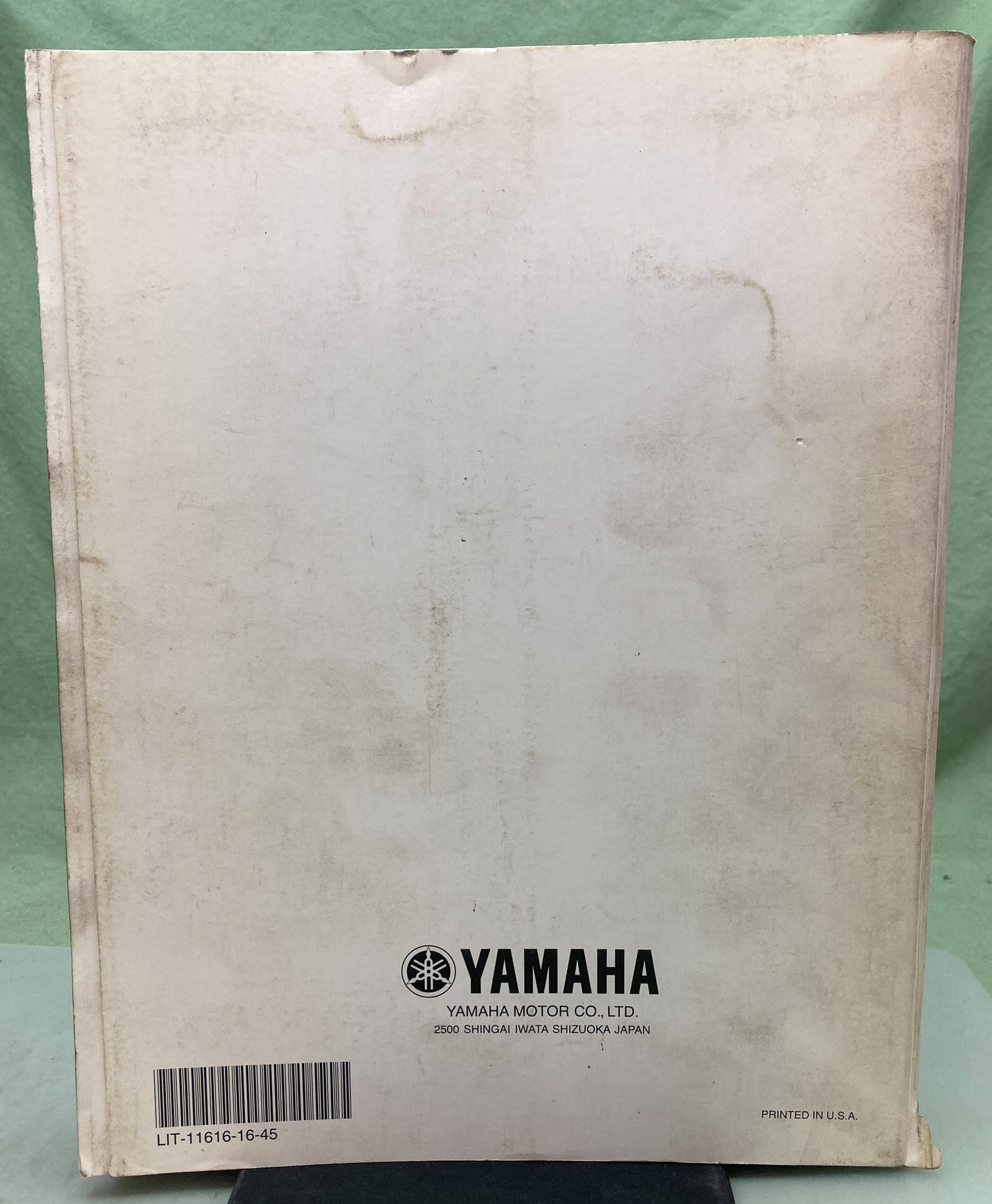 Genuine Yamaha LIT-11616-16-45 YZF-R6R, YZF-R6SR, YZF-R6RC Service Manual 2002