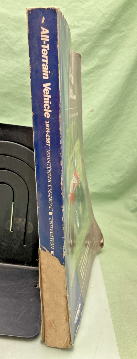 GENUINE INTERTEC ALL-TERRAIN VEHICLE MAINTENANCE MANUAL 1974-1987 VOL. 1