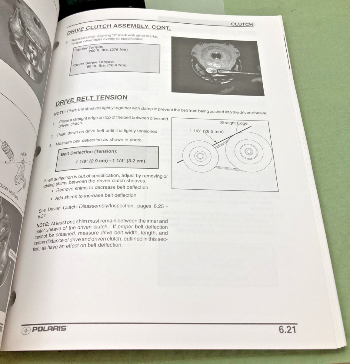 GENUINE POLARIS 9916586 SERVICE PUBLICATIONS DIESEL SERIES 10 SERVICE MANUAL '00