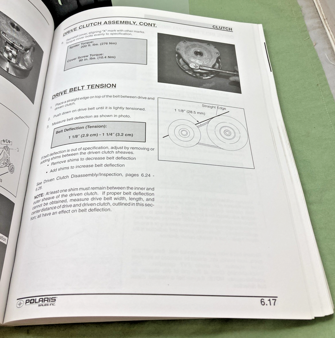 GENUINE POLARIS 9915976 XPLORER 4X4 AND 400 SERVICE MANUAL 2000