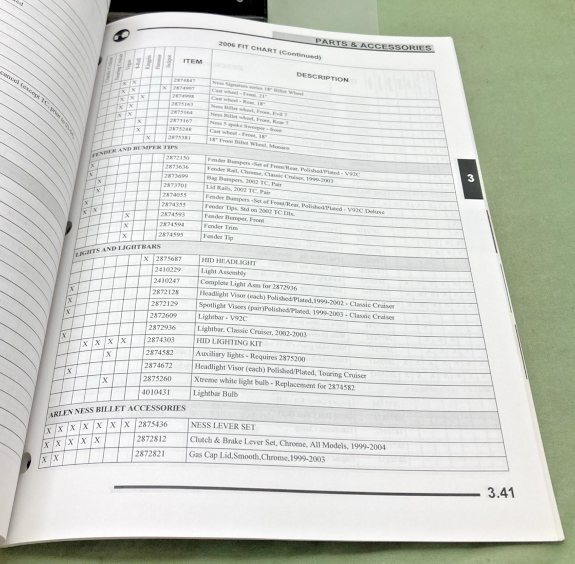 NEW GENUINE VICTORY 9920797 QUICK REFERENCE MANUAL 2006