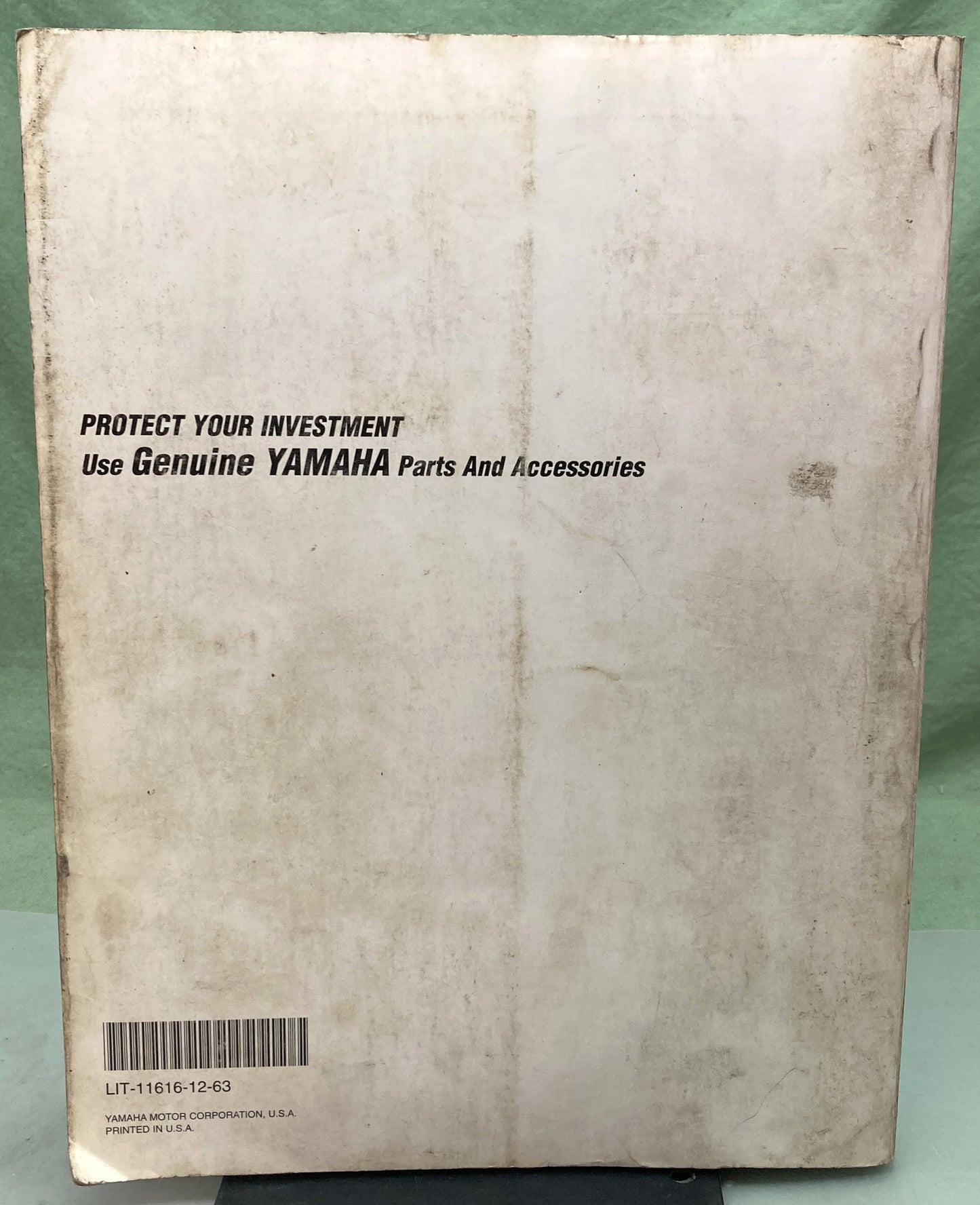Genuine Yamaha LIT-11616-12-63 XVS1100L XVS1100LC Service Manual 1999