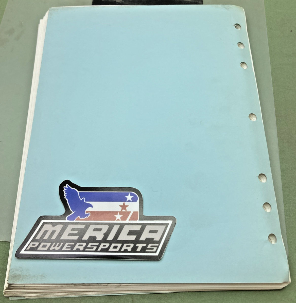 GENUINE SUZUKI 99500-38013-03E VX800 SERVICE MANUAL 1990