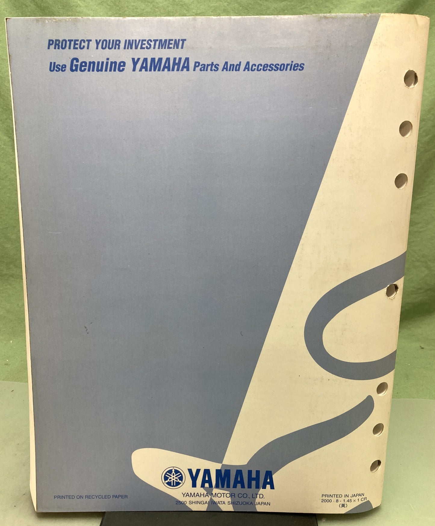 Genuine Yamaha LIT-11626-14-41 YZ426FN Owner's Service Manual 2000