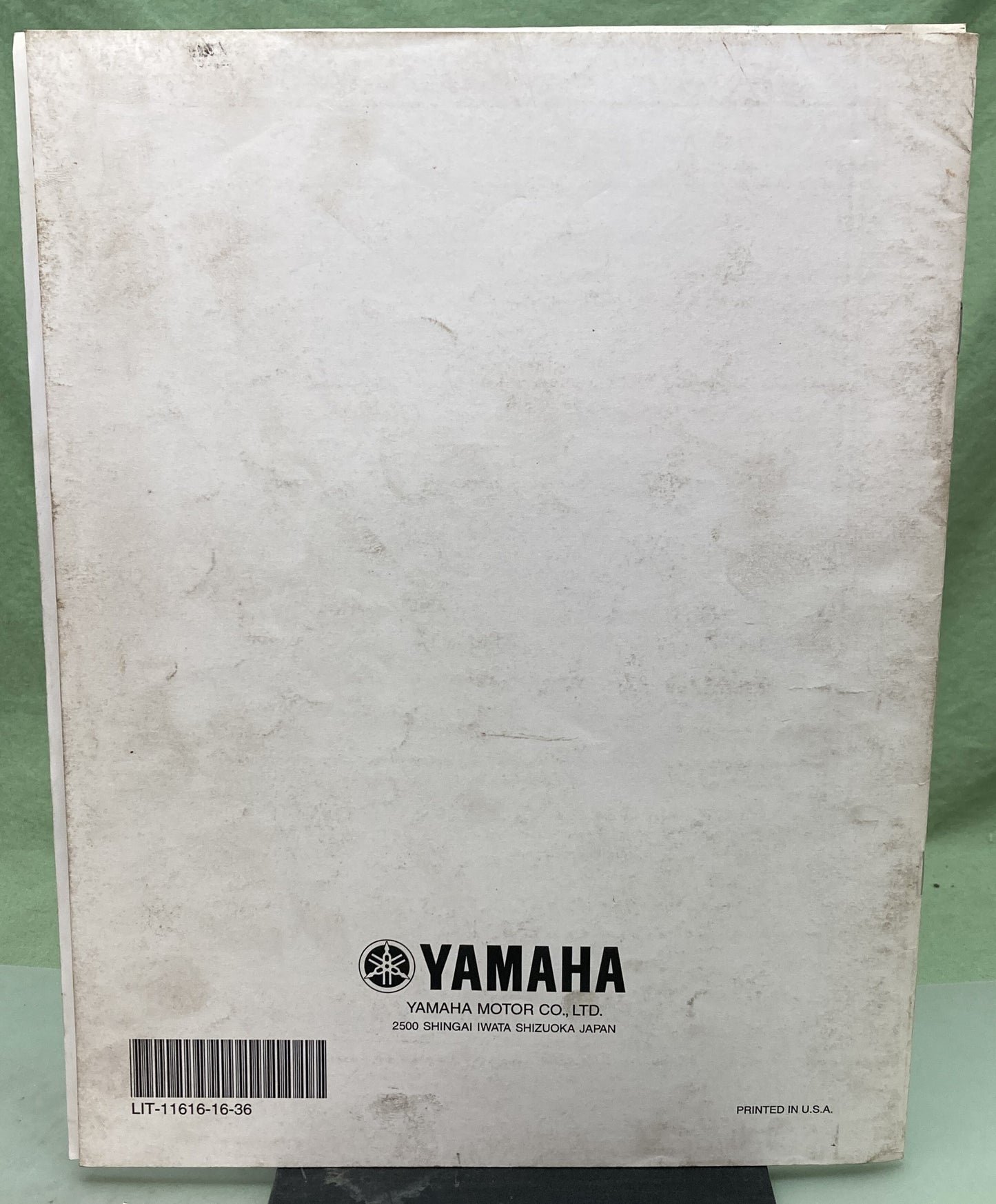 Genuine Yamaha LIT-11616-16-36 XV1700PCR XV1700PCRC Supp. Service Manual 2002
