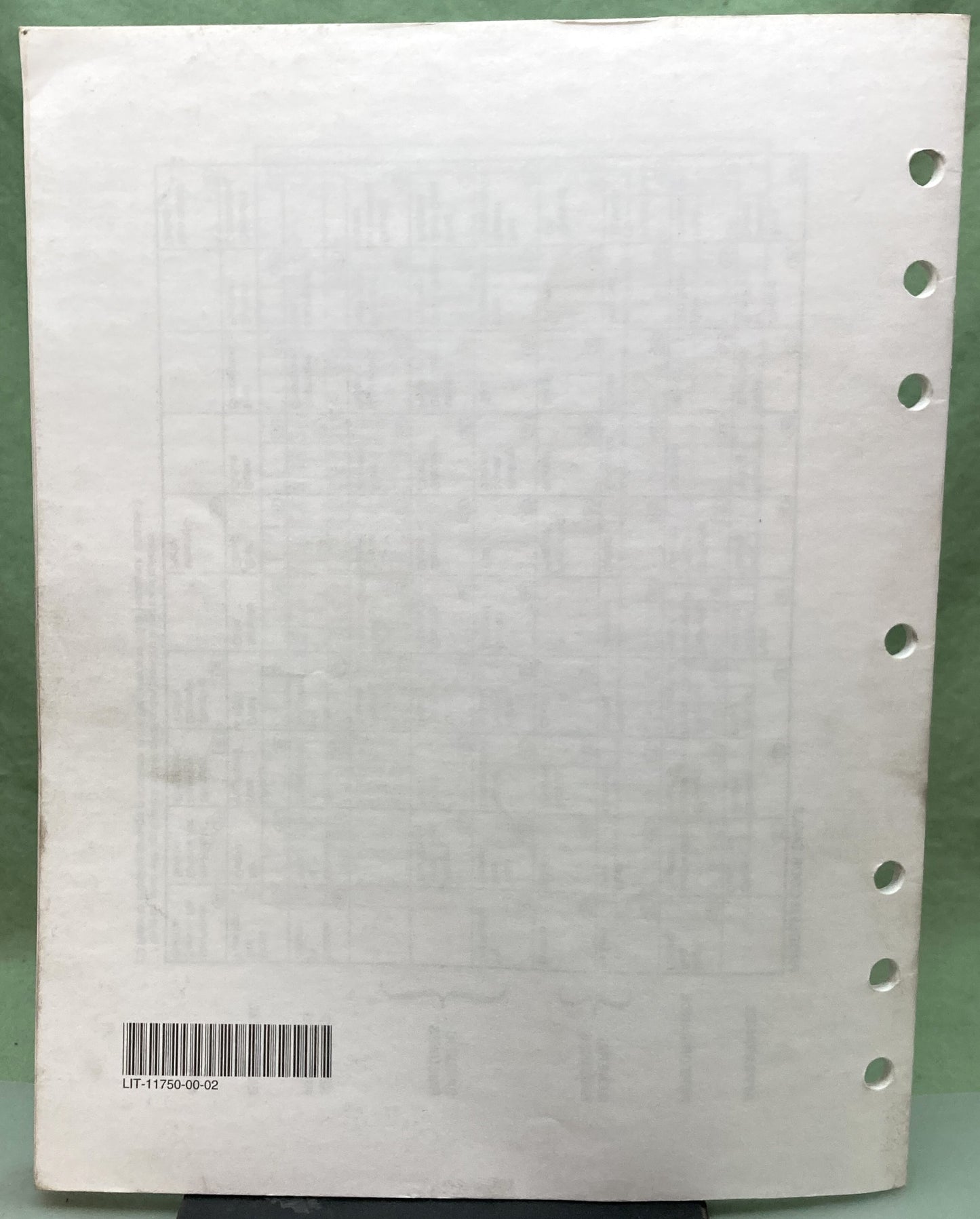 Genuine Yamaha LIT-11750-00-02 Motorcycle/Scooter Flat Rate Manual 2002