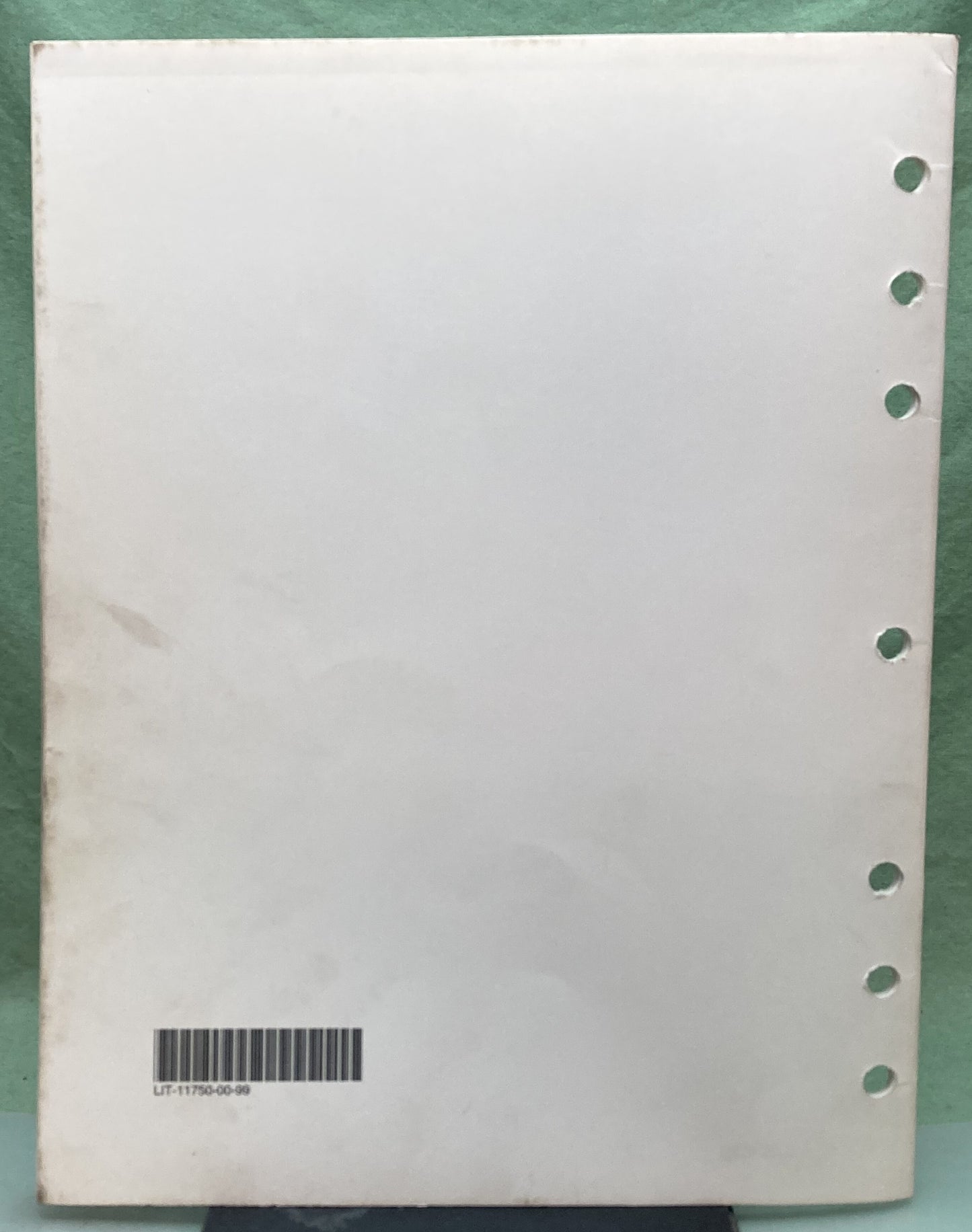 Genuine Yamaha LIT-11750-00-99 Motorcycle Flat Rate Manual 1999