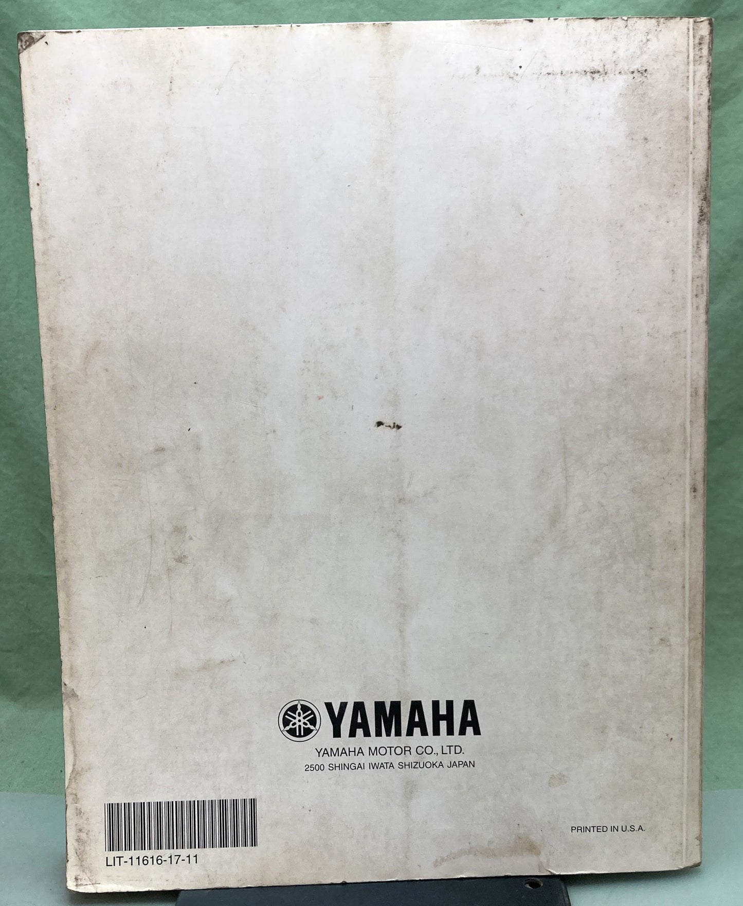 Genuine Yamaha LIT-11616-17-11 YFZ450S Service Manual 2003