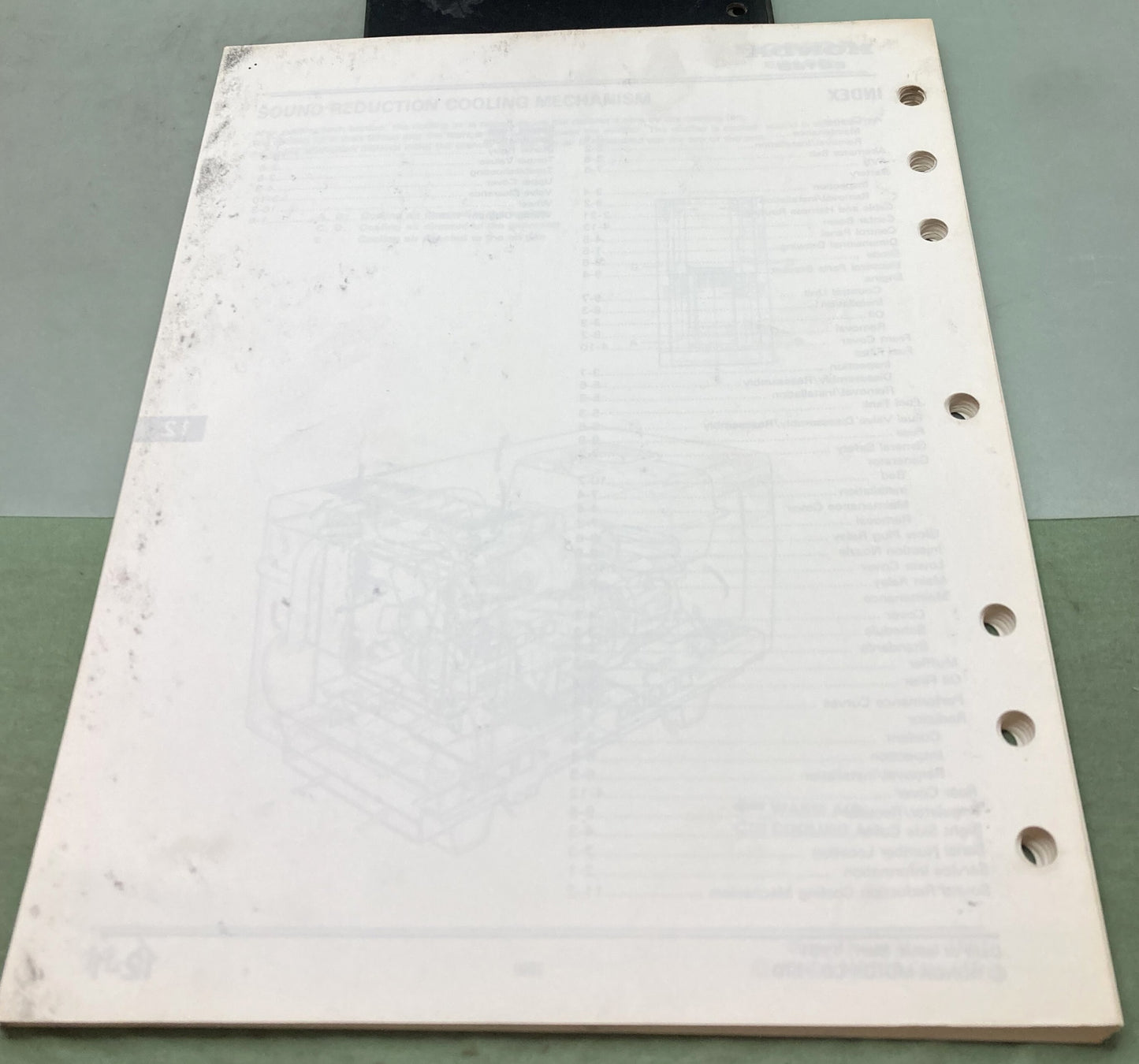 Genuine Honda 61ZC600 EB12D Generator Shop Manual 1991