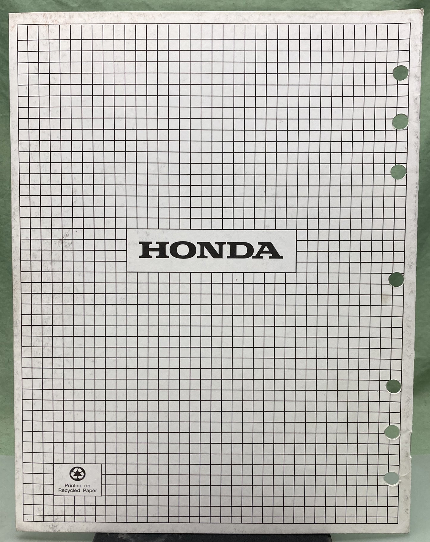 Genuine Honda 61ZT700Y EU3000is Generator Supp. Shop Manual 2001