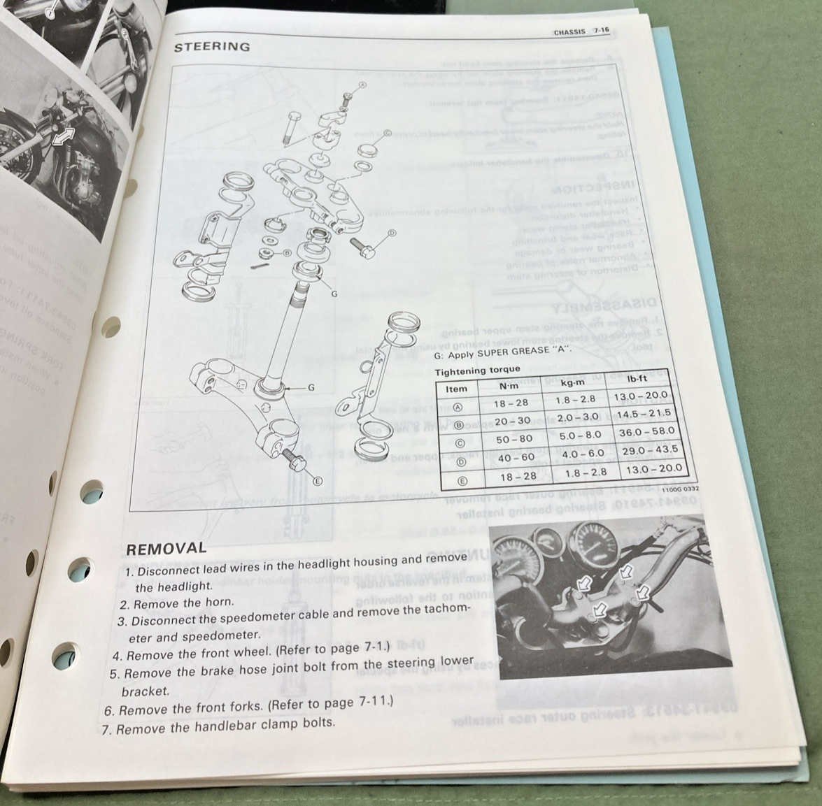 GENUINE SUZUKI 99500-39103-03E GSX1100G SERVICE MANUAL 1991