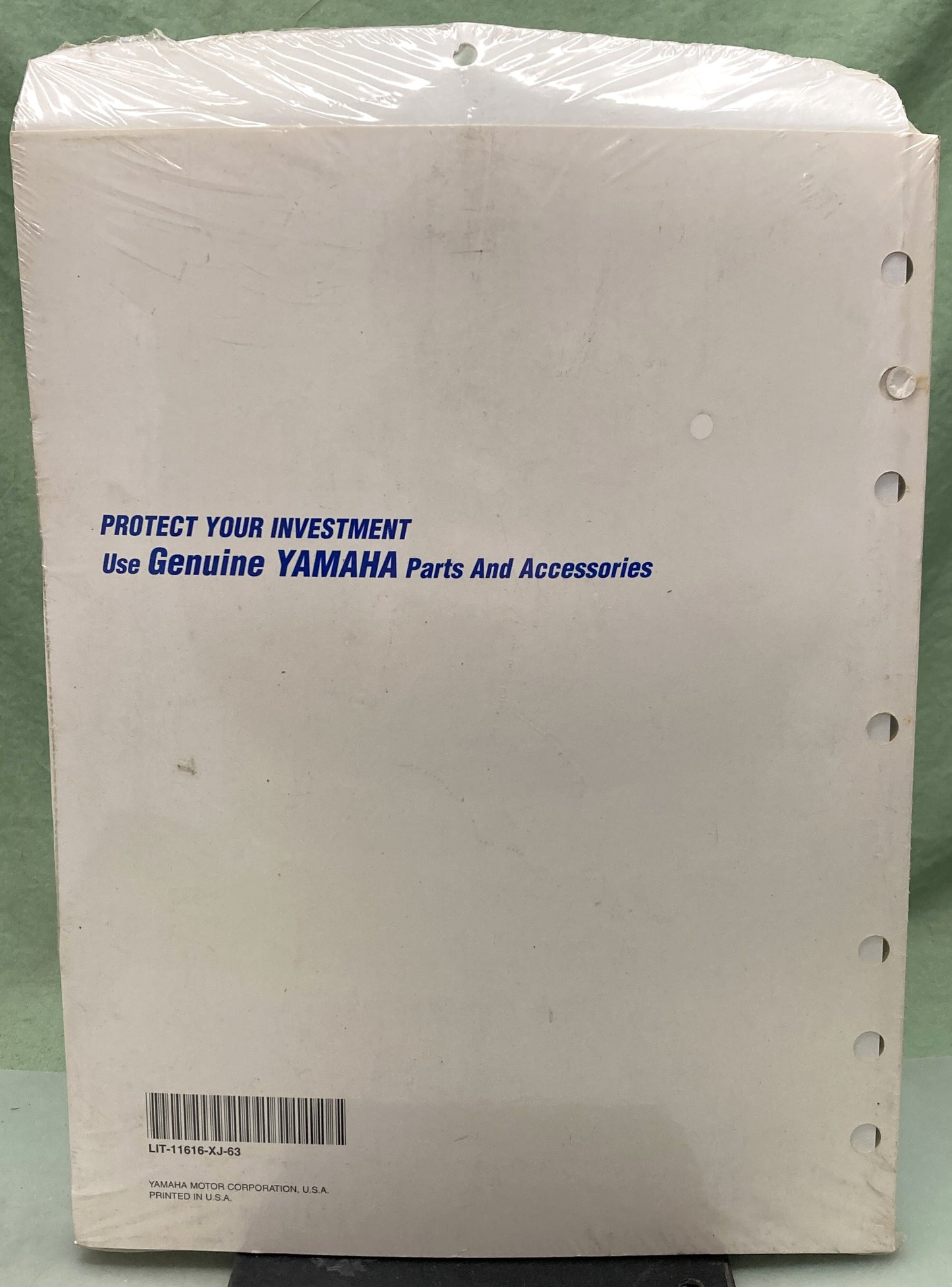 New Genuine Yamaha LIT-11616-XJ-63 XJ600 Service Manual