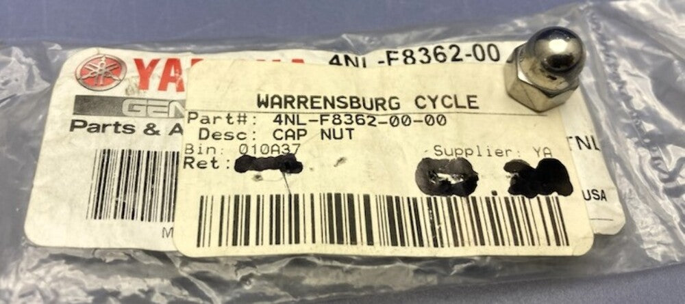 Qty 4 Yamaha 4nl-f8362-00 Nut New Genuine