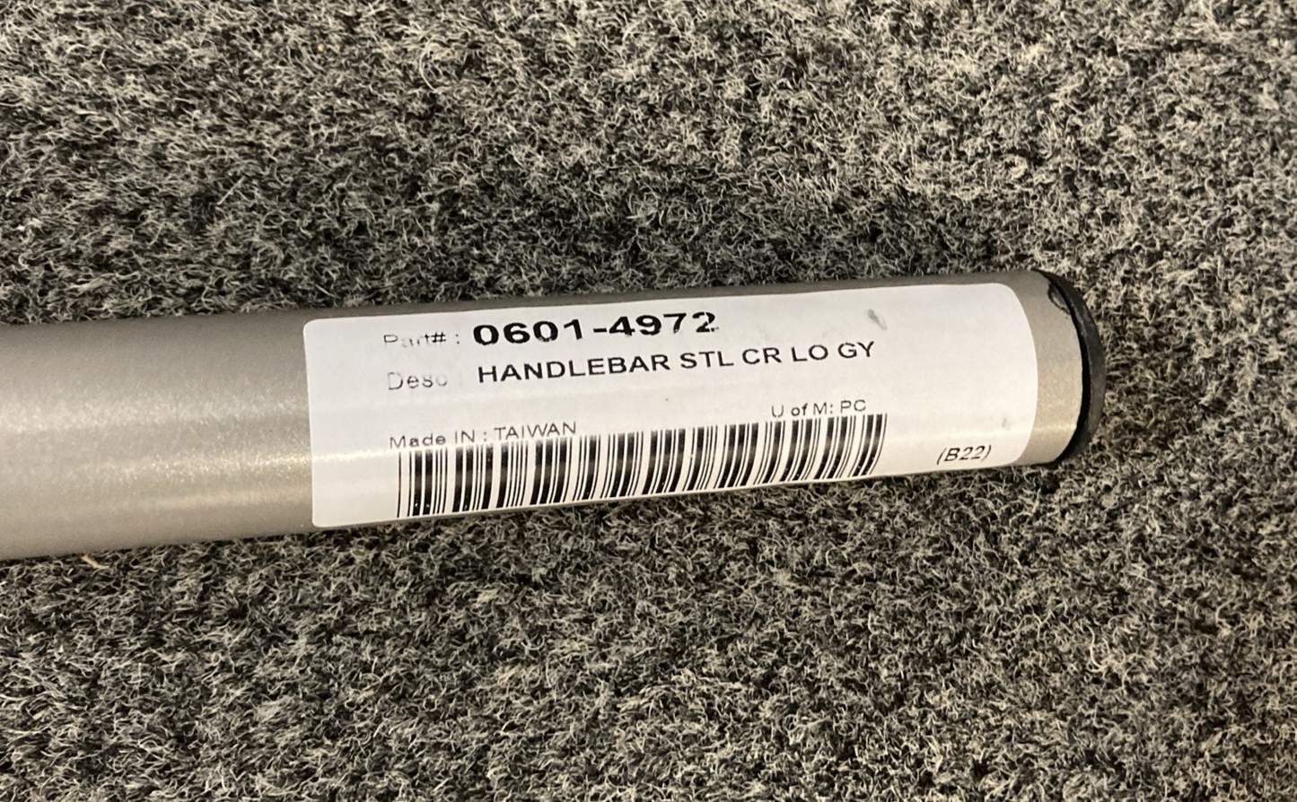 NEW GENUINE MOOSE 0601-4972 Gray 7/8 in. Carbon Steel Handlebar