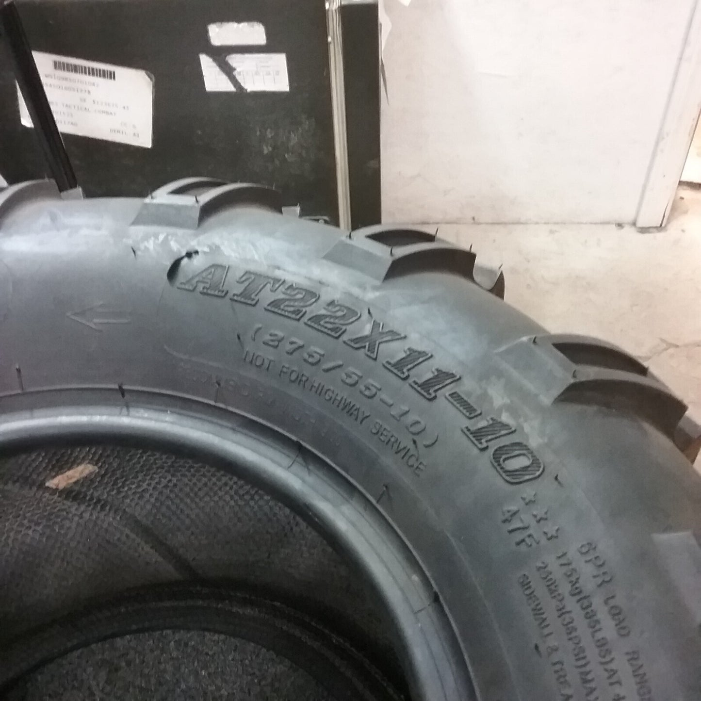 NEW SEDONA 570-4013 MUD REBEL AT22X11-10 ATV NYLON TUBELESS TIRE 275/55-10