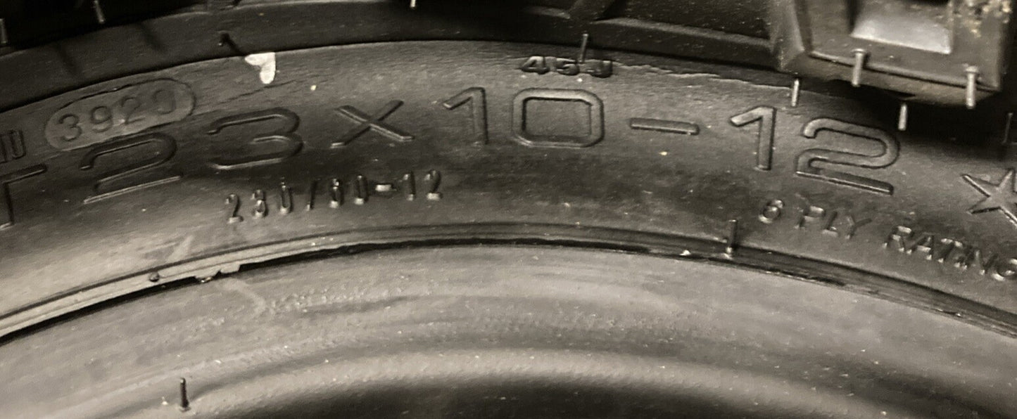 NEW AMS 0320-0756 Swamp Fox 23-10.00-12 Front/Rear 6 Ply Tubeless ATV UTV Tire