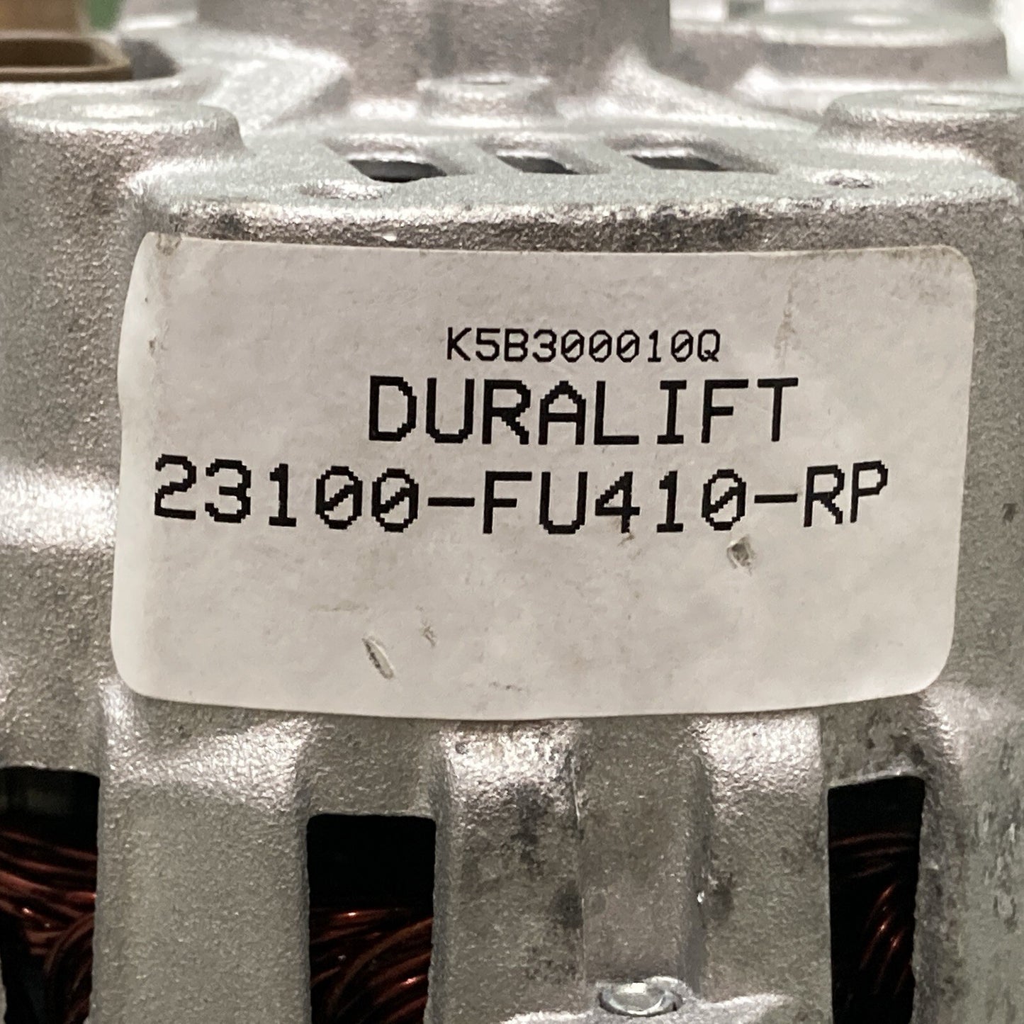 NEW GENUINE DURALIFT 23100-FU410-RP Alternator