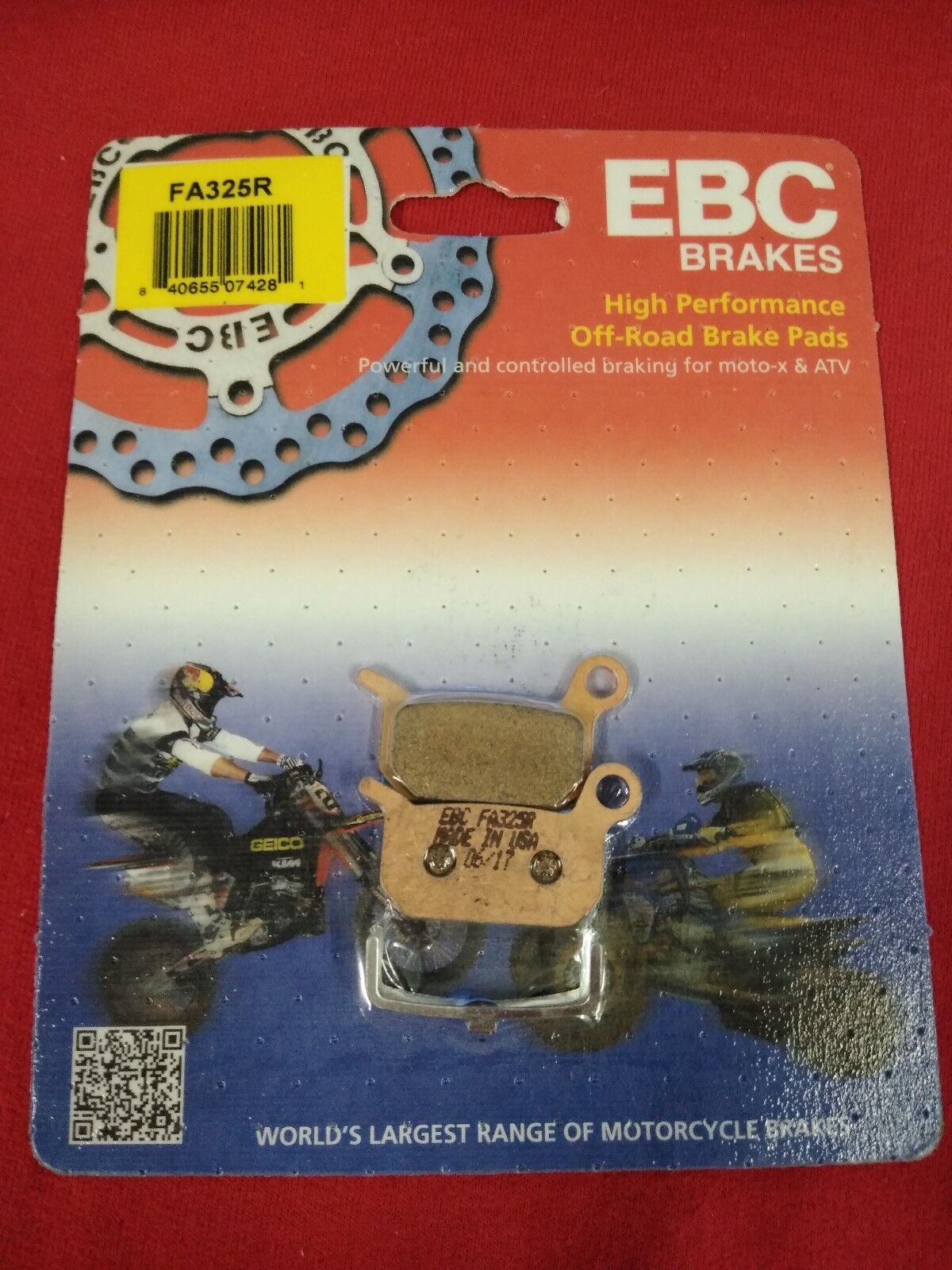 NEW EBC High Performance Off Road Brake Pad FA325R / 611325R