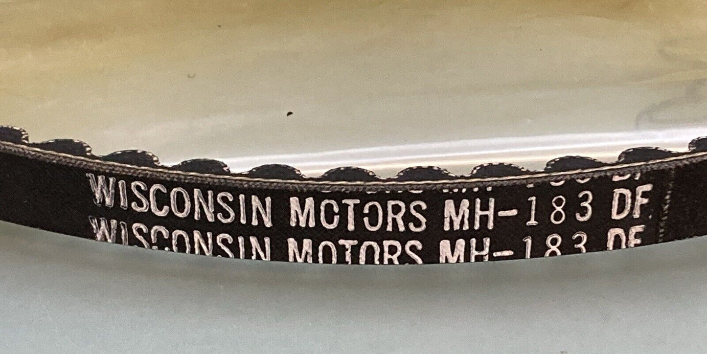 NEW GENUINE TELEDYNE WISCONSIN CONTINENTAL MH183 BELT-V 1/2 GR X 31--NLA