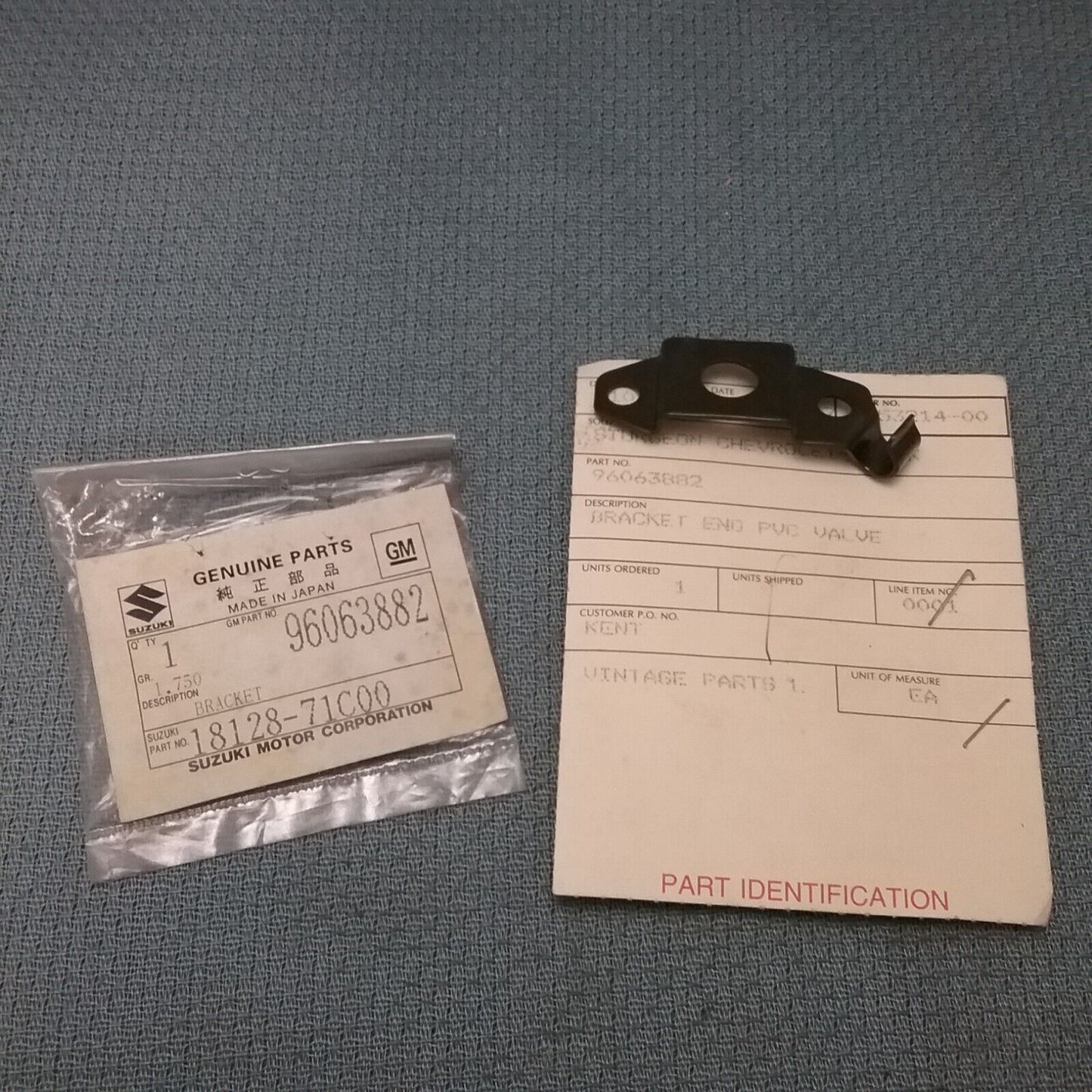 NEW GENUINE SUZUKI 18128-71C00 Bracket, Engine P.V.C Valve GM 96063882