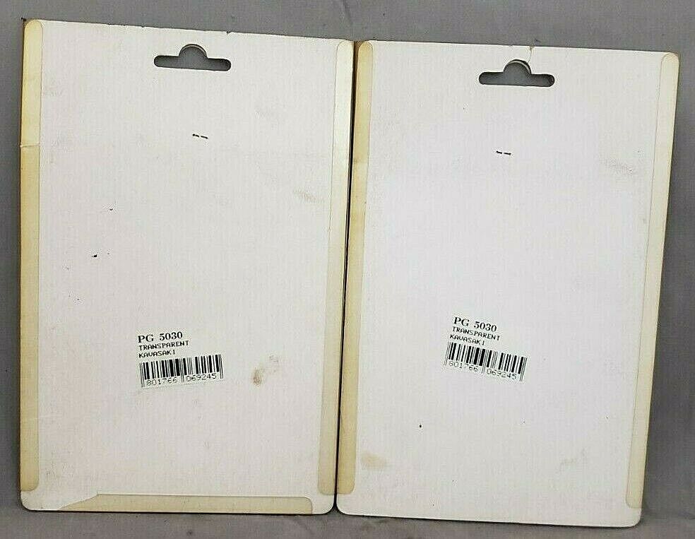 Progrip Transparent Gas Cap Cover Protector Fits Kawasaki Models PG-5030 (Qty 2)