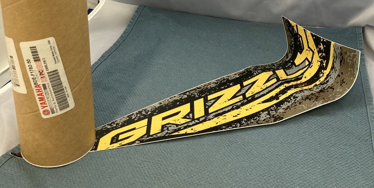 NEW GENIUNE YAMAHA BDE-F1782-50 Emblem 2 GRAPHIC