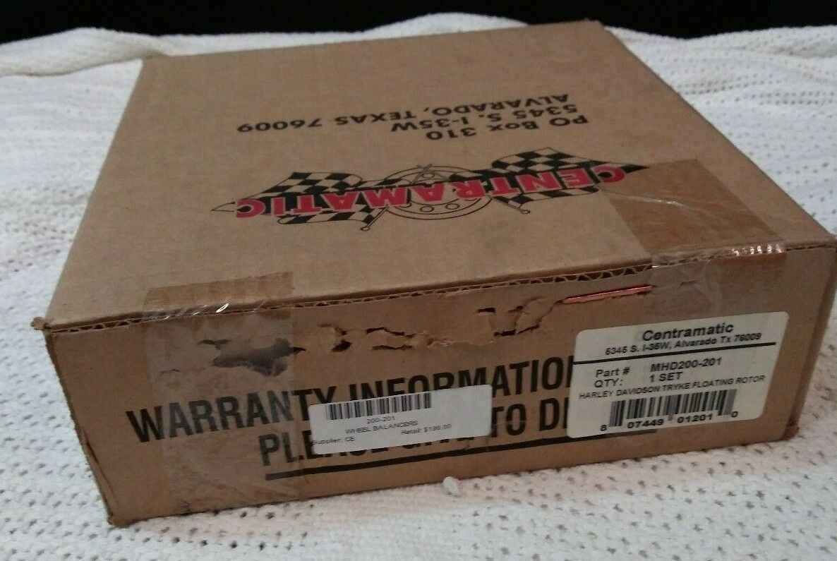 NEW Centramatic Wheel Balancers for Harley Davidson Trikes / 200-201