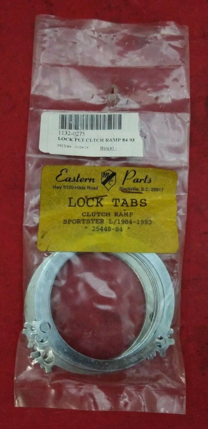 NEW Harley Davidson 25448-84, 1984 & Up Sportster Clutch Ramp Lock Tabs / x7