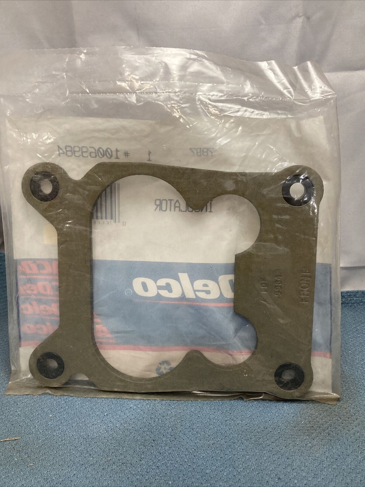 NEW ACDELCO 216-82 CARBURETOR MOUNTING INSULATOR GASKET GM 10069984 GR.3.726