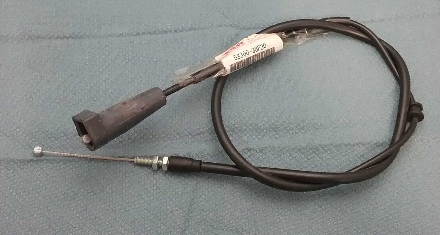 NEW GENUINE SUZUKI 58300-38F20 CABLE ASSEMBLY, THROTTLE EIGER LTF400 2003-2007