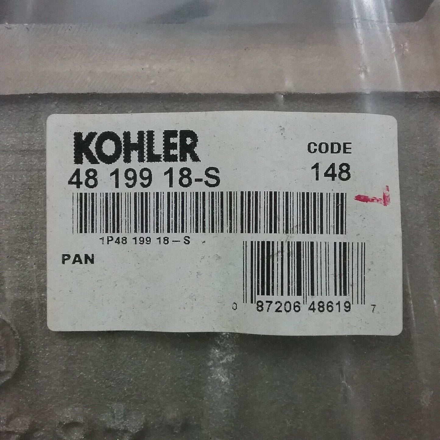 NEW GENUINE KOHLER 48 199 18-S OIL PAN ASSY