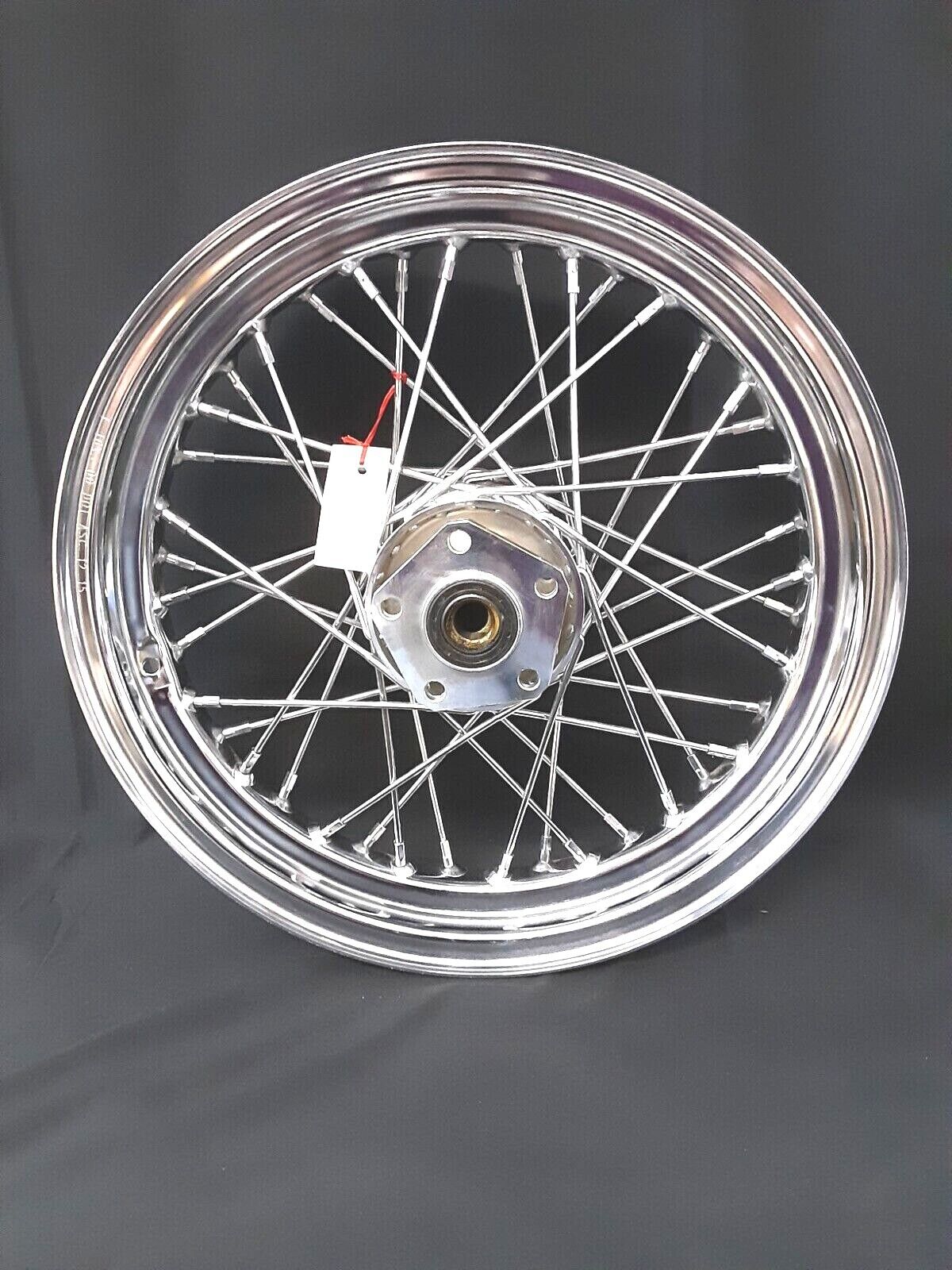 NEW 16 x 3 Chrome Tube 40 Spoke Rear D.S. Wheel Rim Harley Softail Touring Dyna