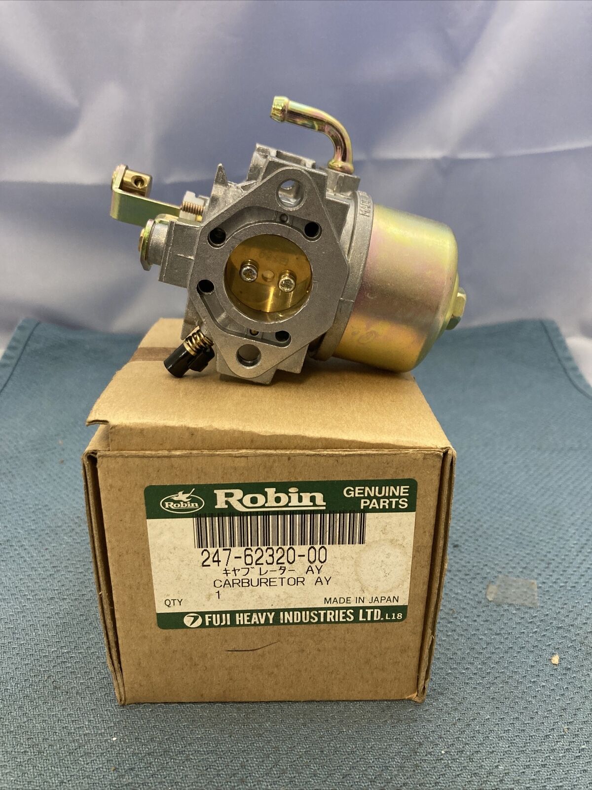 NEW GENUINE SUBARU ROBIN TELEDYNE 247-62320-00 CARBURETOR ASSEMBLY