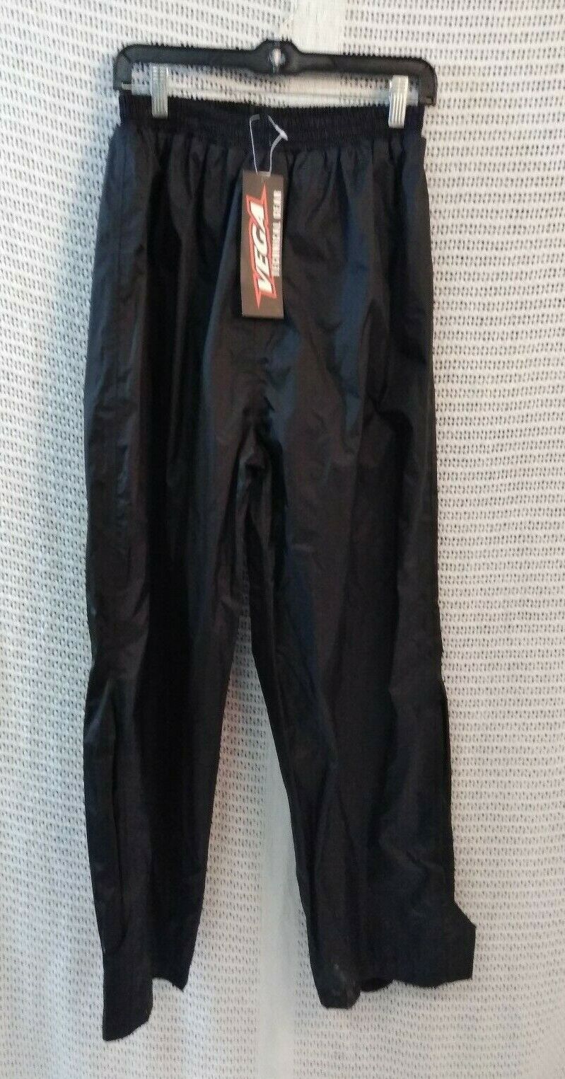 NEW VEGA MENS WATERPROOF RAIN PANTS / 1810-014 / Black / L