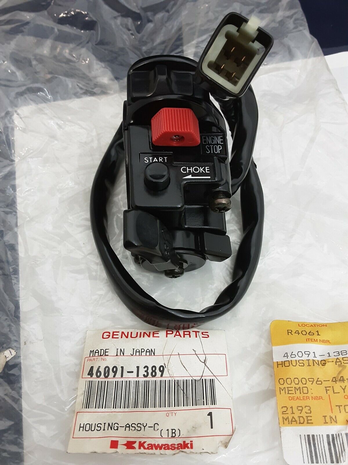 NEW GENUINE KAWASAKI 46091-1389 HOUSING ASSEMBLY, CONTROL, 1986 Bayou KLF300