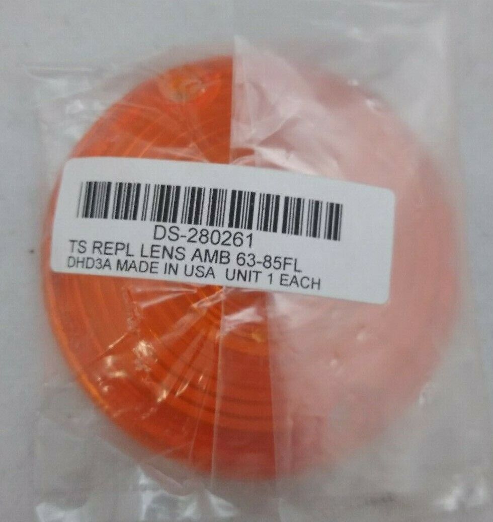 NEW Drag Specialties / Harley Davidson Amber Turn Signal Lenses / DS-280261 QTY2